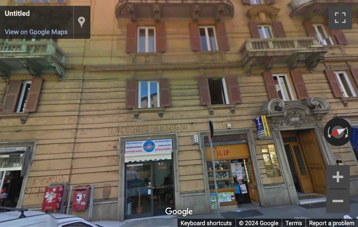 Street View image of Via Domenico Fiasella 16/5, Genova