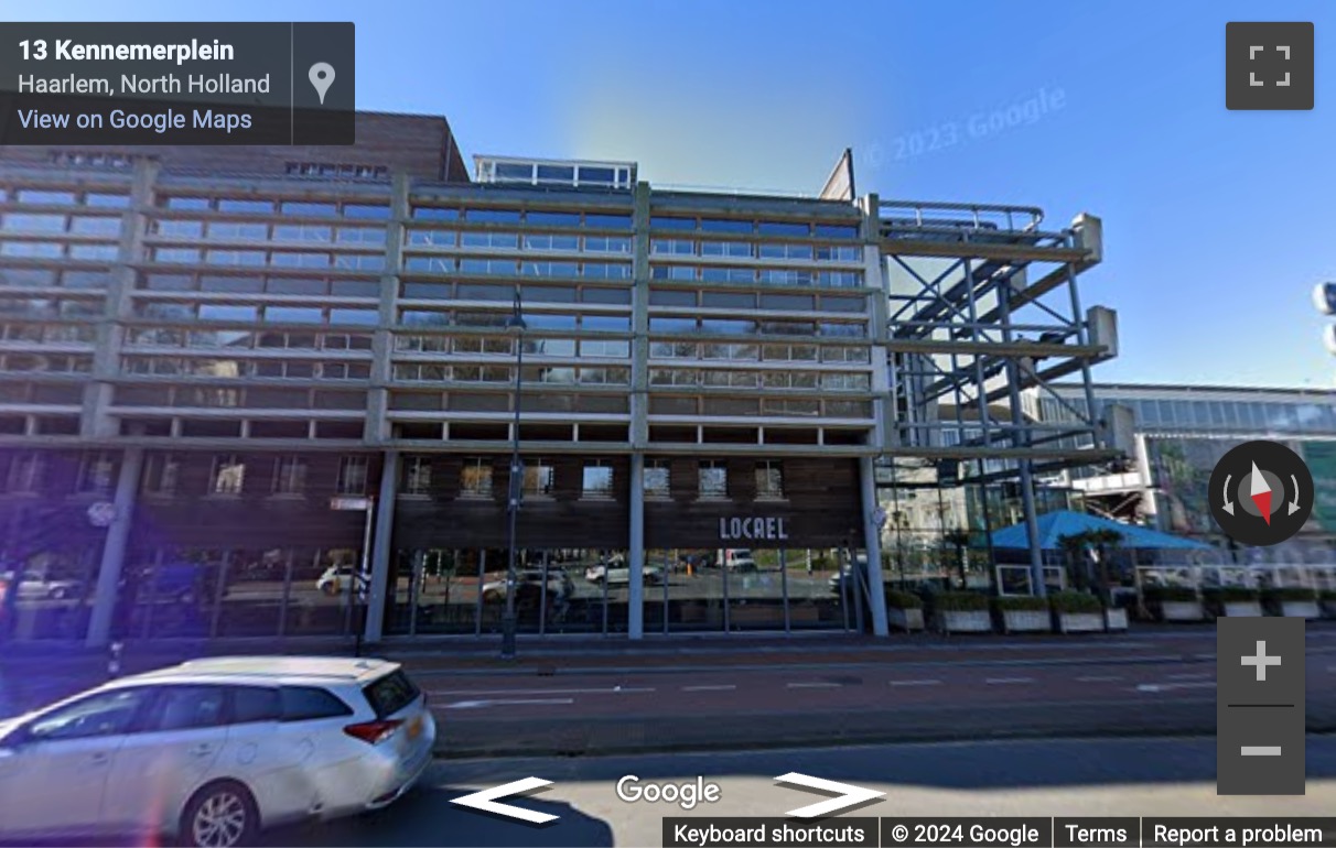 Street View image of Kennemerplein 6, 14, Haarlem, North Holland