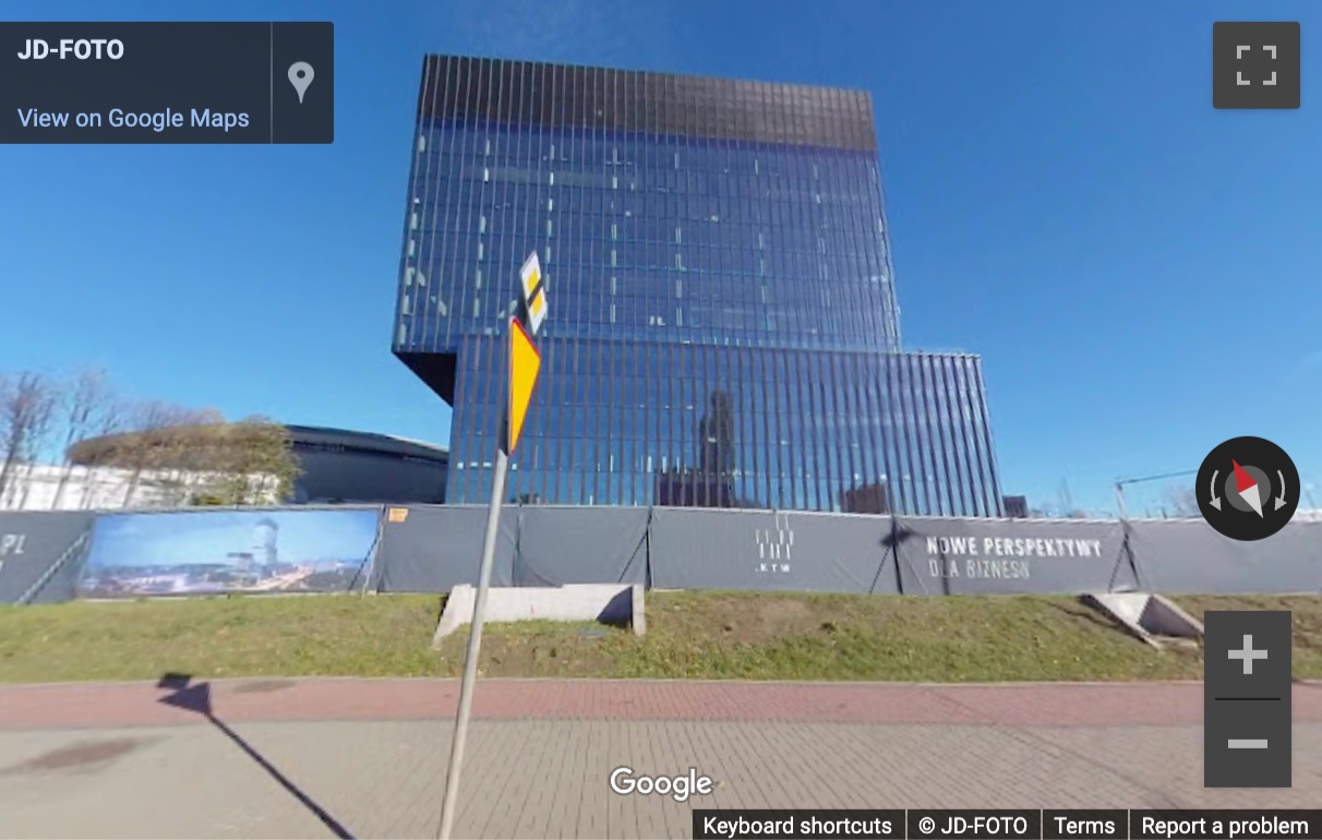 Street View image of Aleja Roździeńskiego 1A, KTW II, Katowice