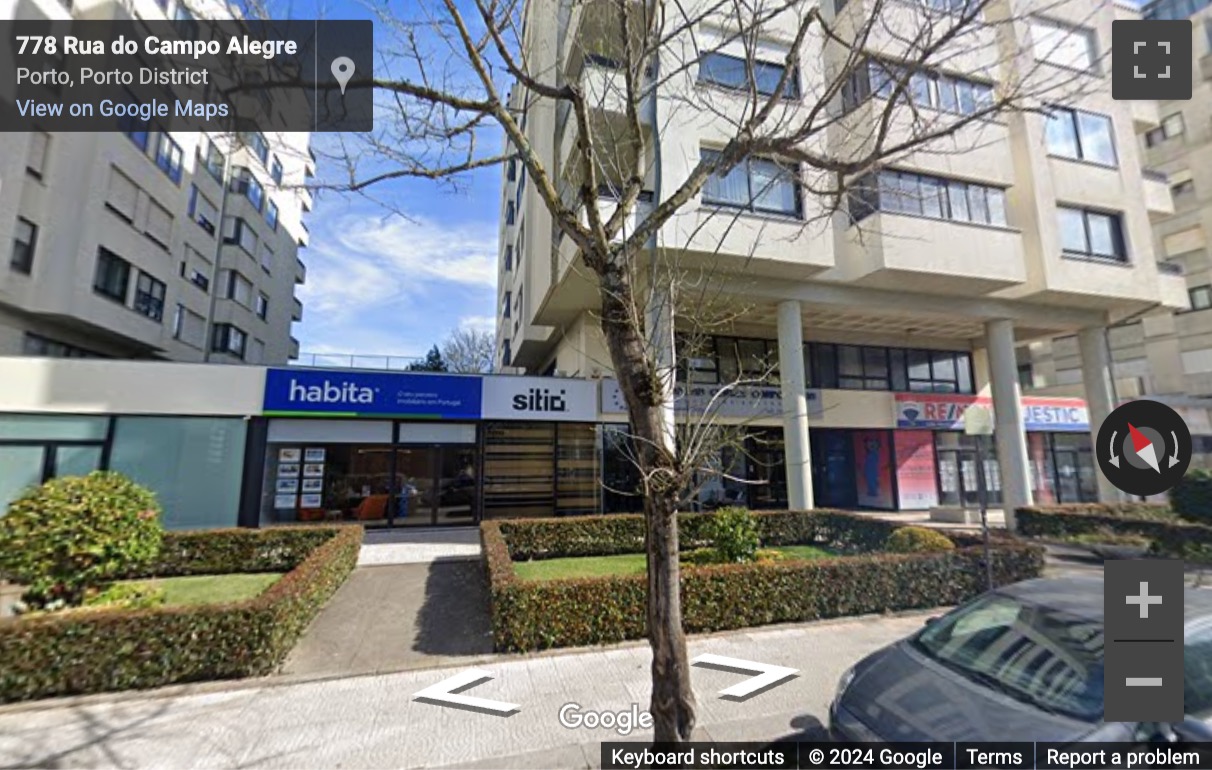 Street View image of Rua Do Campo Alegre, 774, Porto