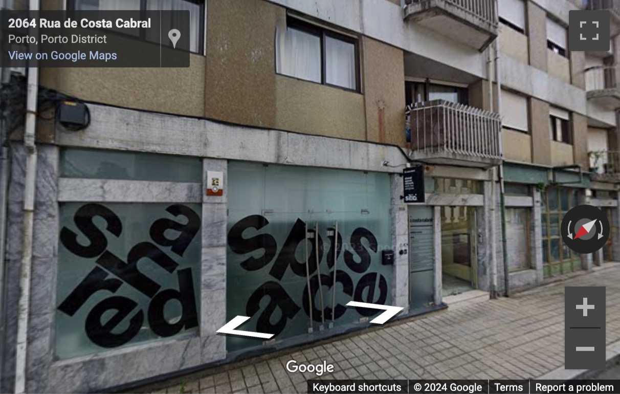 Street View image of Rua de Costa Cabral, 2066, Porto