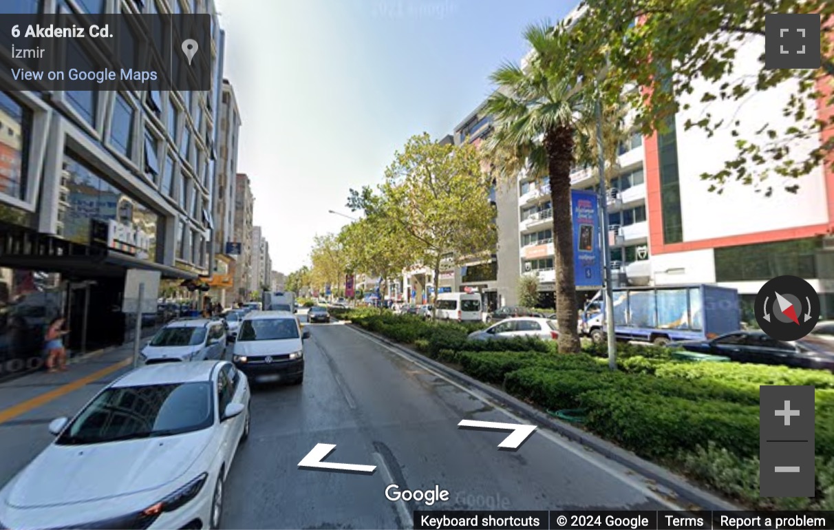 Street View image of Akdeniz Mahalle Cumhuriyet Bulvarı No. 120, İzQ Girişimcilik Merkezi, Izmir