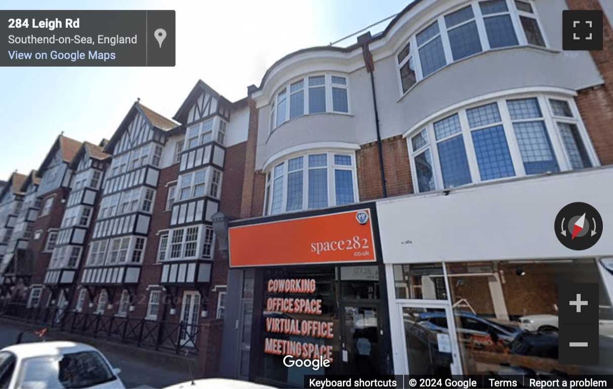 Street View image of 282 Leigh Road, Leigh-On-Sea, Essex