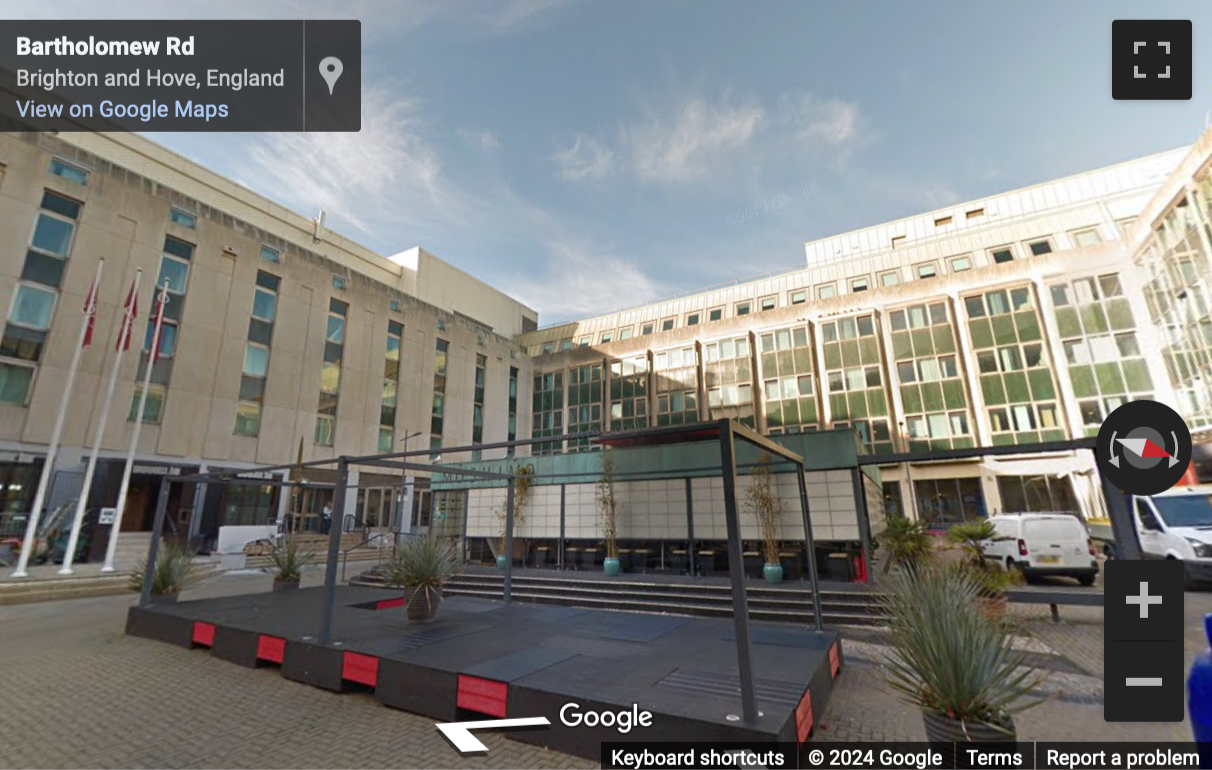 Street View image of Bartholomew Square, Barts House, Brighton, East Sussex