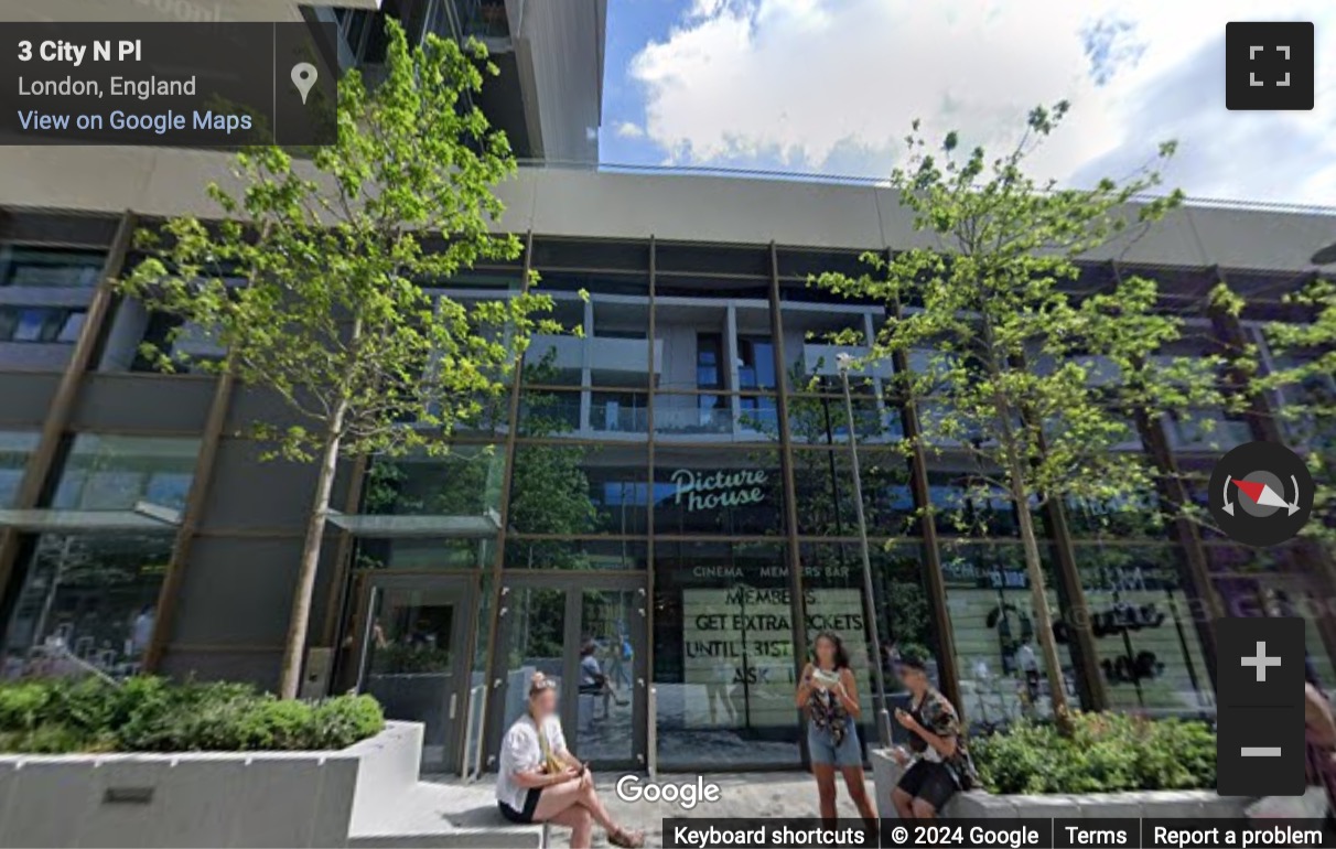 Street View image of 3 City North Place, City North East Tower, Central London, N4, UK