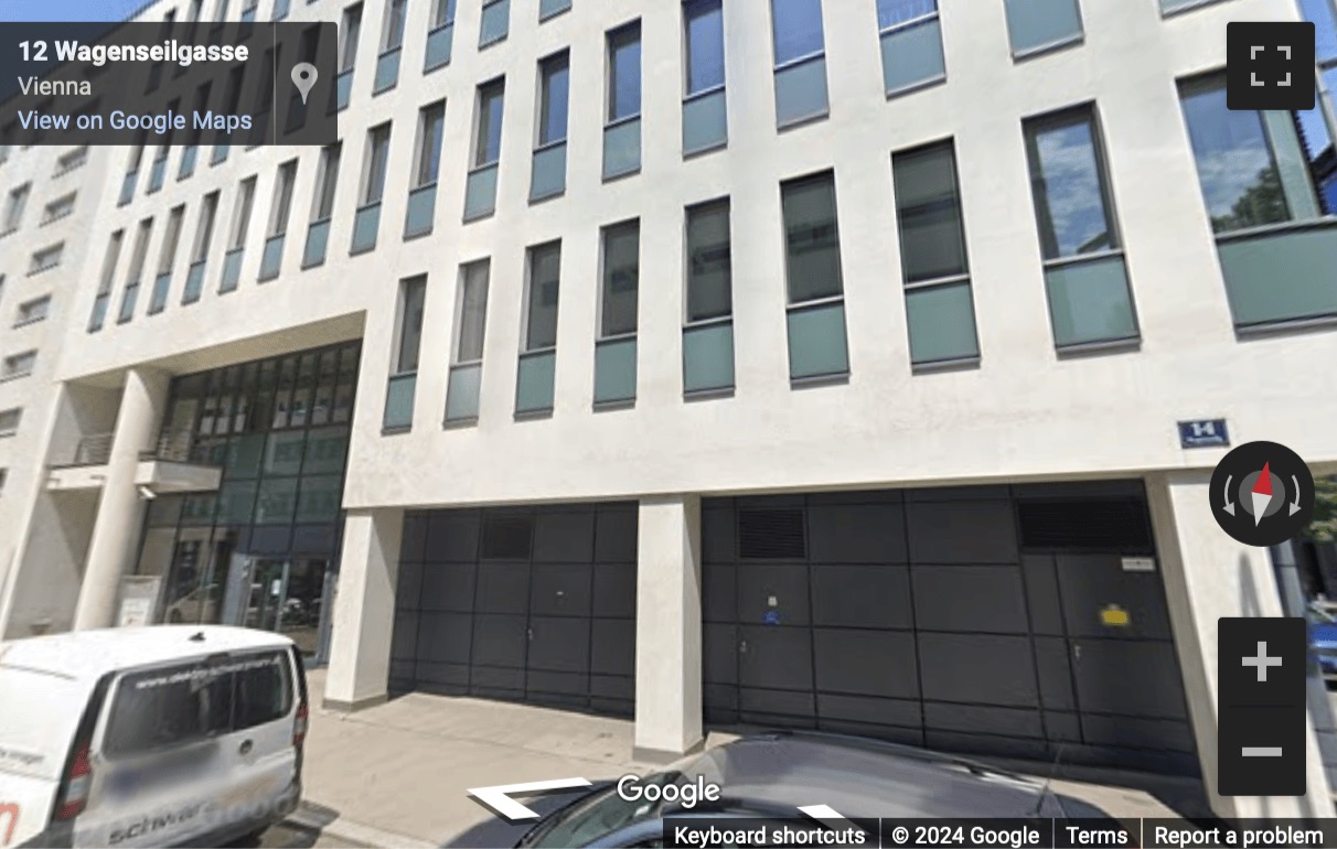 Street View image of Wagenseilgasse 14, Vienna