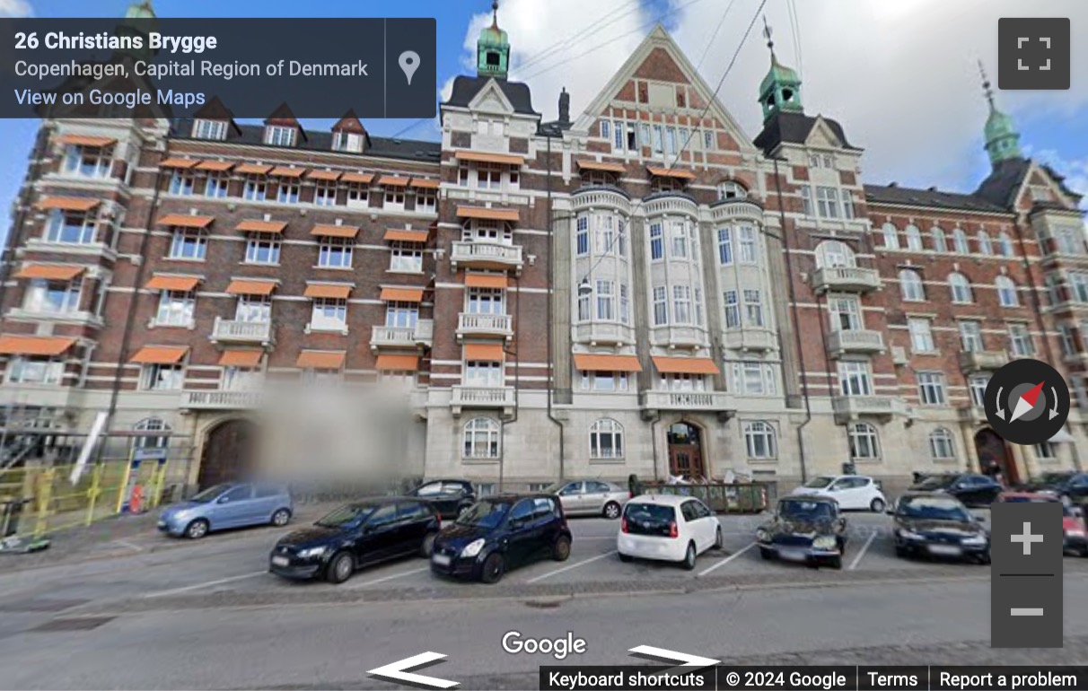 Street View image of Christians Brygge 28, Copenhagen