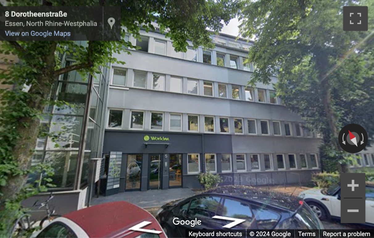 Street View image of Dorotheenstraße 5, Essen, Düsseldorf