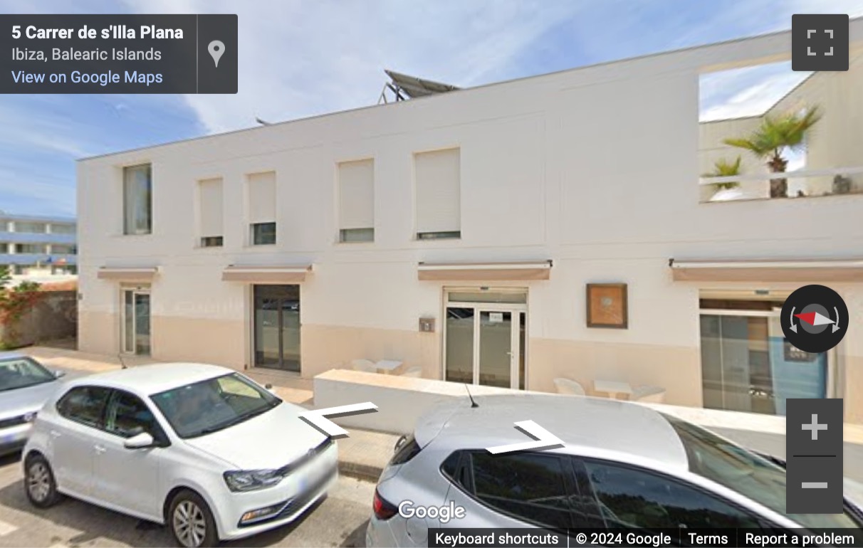 Street View image of Carrer de s’Illa Plana 5, Balearic Islands, Ibiza
