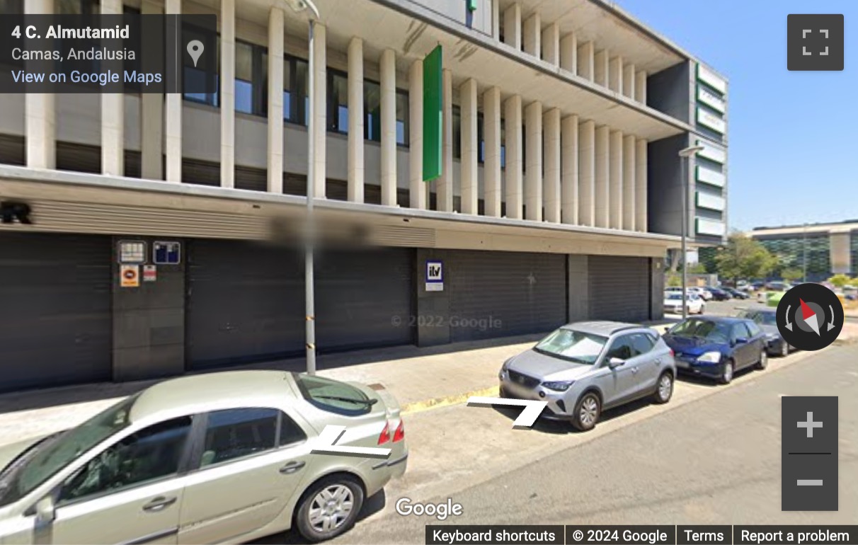 Street View image of Calle Almutamid 6, Edificio Vega 1, Seville
