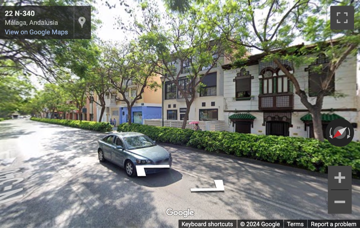 Street View image of Juan Sebastián Elcano 24, Málaga