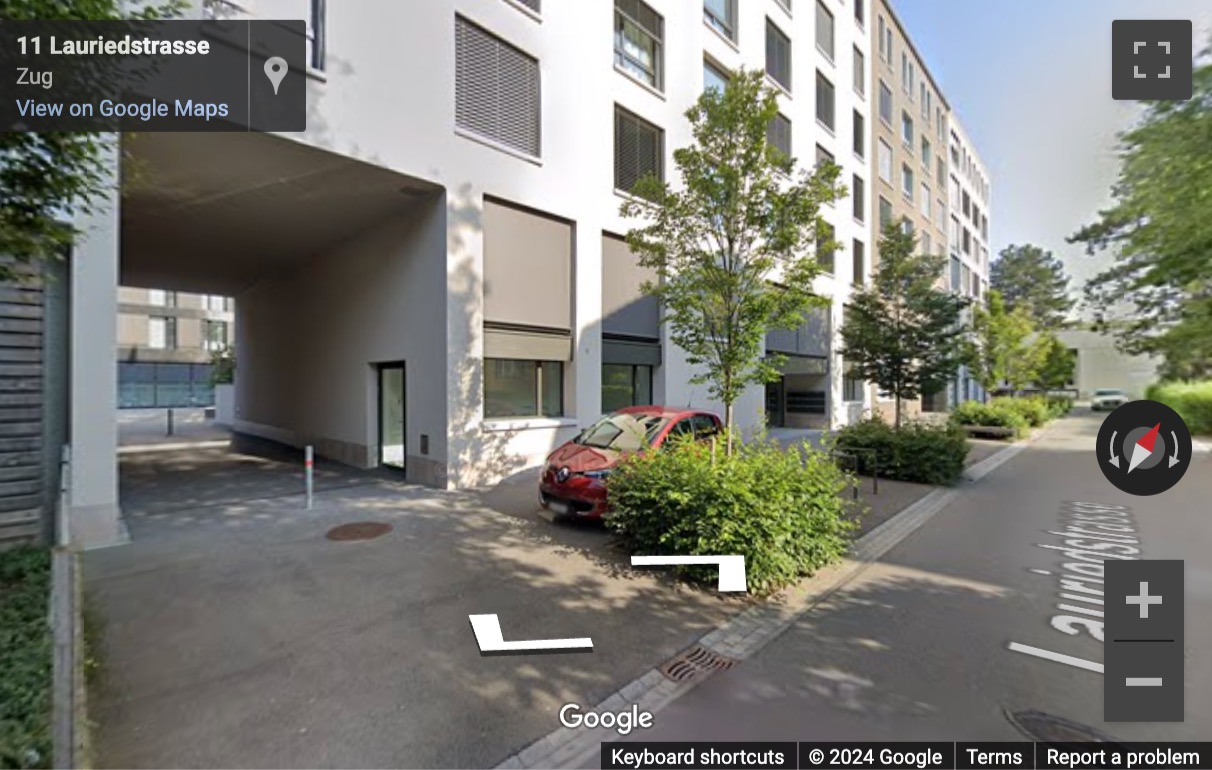 Street View image of Baarerstrasse 52, Zug, Switzerland