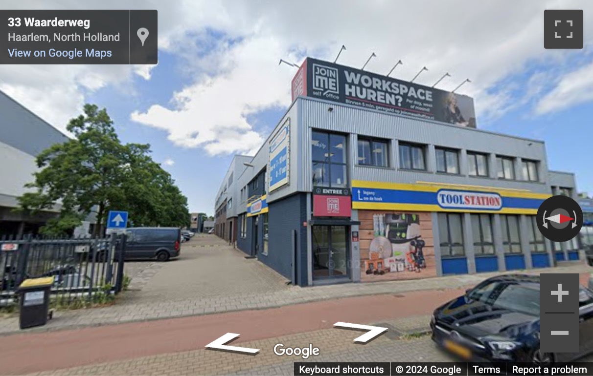 Street View image of Waarderweg 33, Haarlem, North Holland