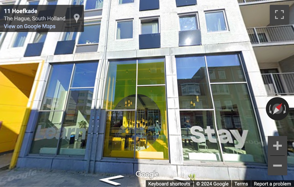 Street View image of Hoefkade 9, The Hague, South Holland