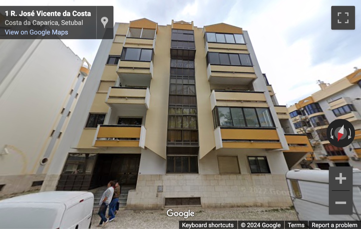 Street View image of Rua Jose Vicente da Costa, Loja 1B, Almada