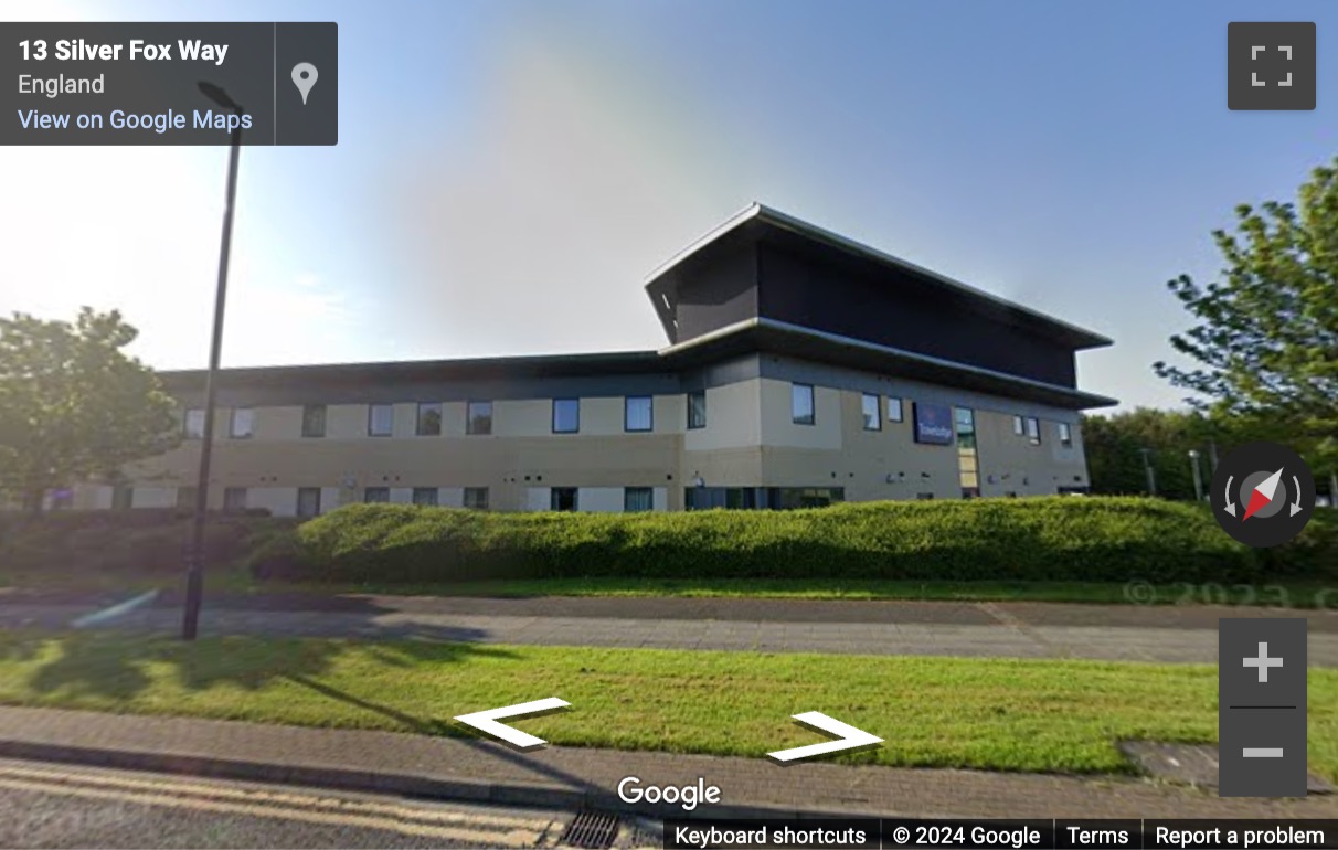 Street View image of Newcastle Cobalt Business Park, Cobalt 3. 1, Silver Fox Way, North Tyneside