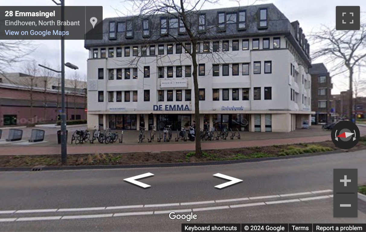 Street View image of Emmasingel 33, Eindhoven, North Brabant