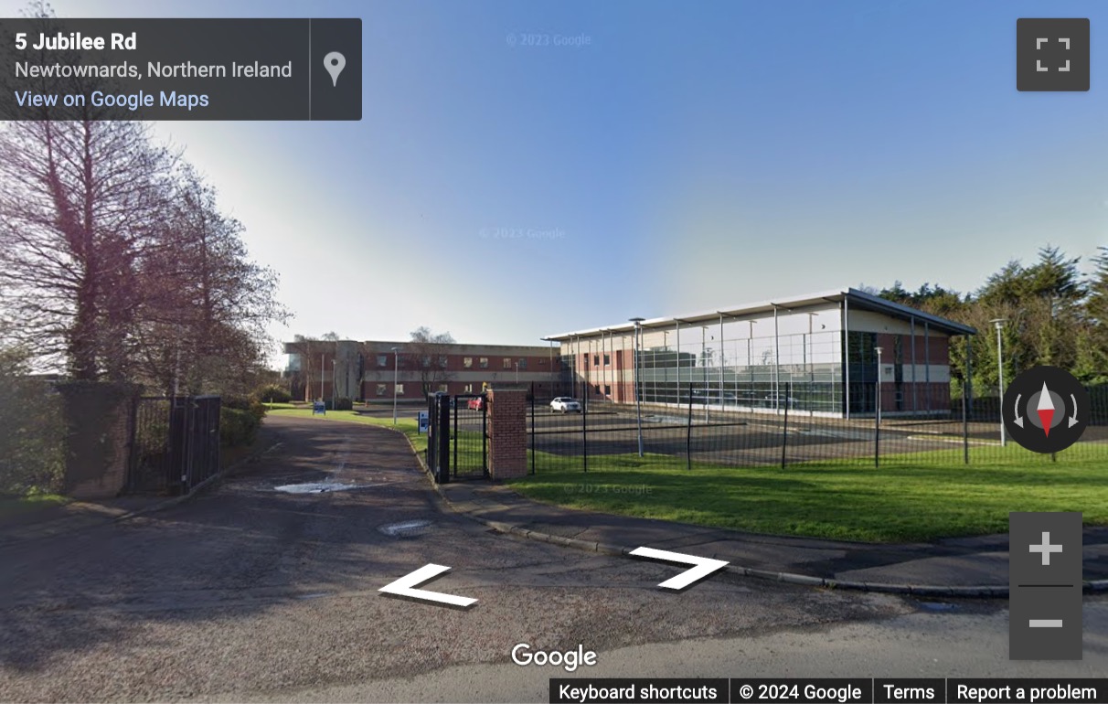 Street View image of Formation Works, 4 Jubilee Road, Newtownards