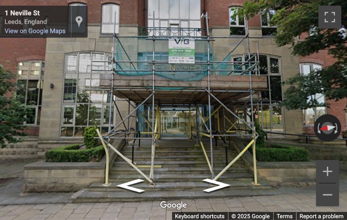 Street View image of One Embankment, 1 Neville Street, Leeds, West Yorkshire