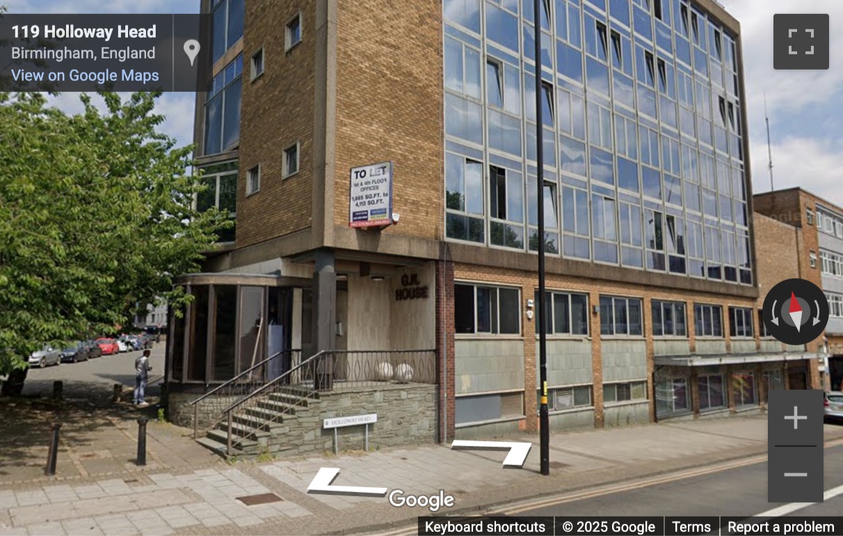 Street View image of GN House, 119 Holloway Head, Birmingham, West Midlands (England)