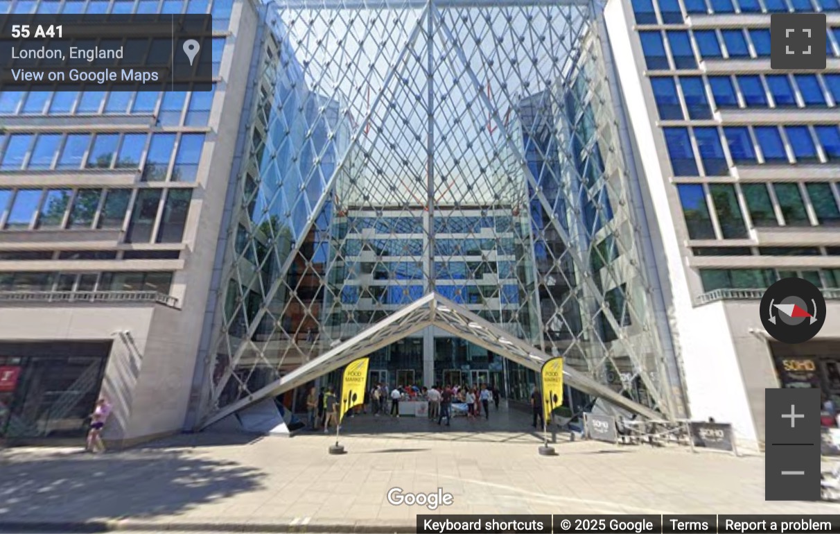 Street View image of 55 Baker Street, Central London, W1U