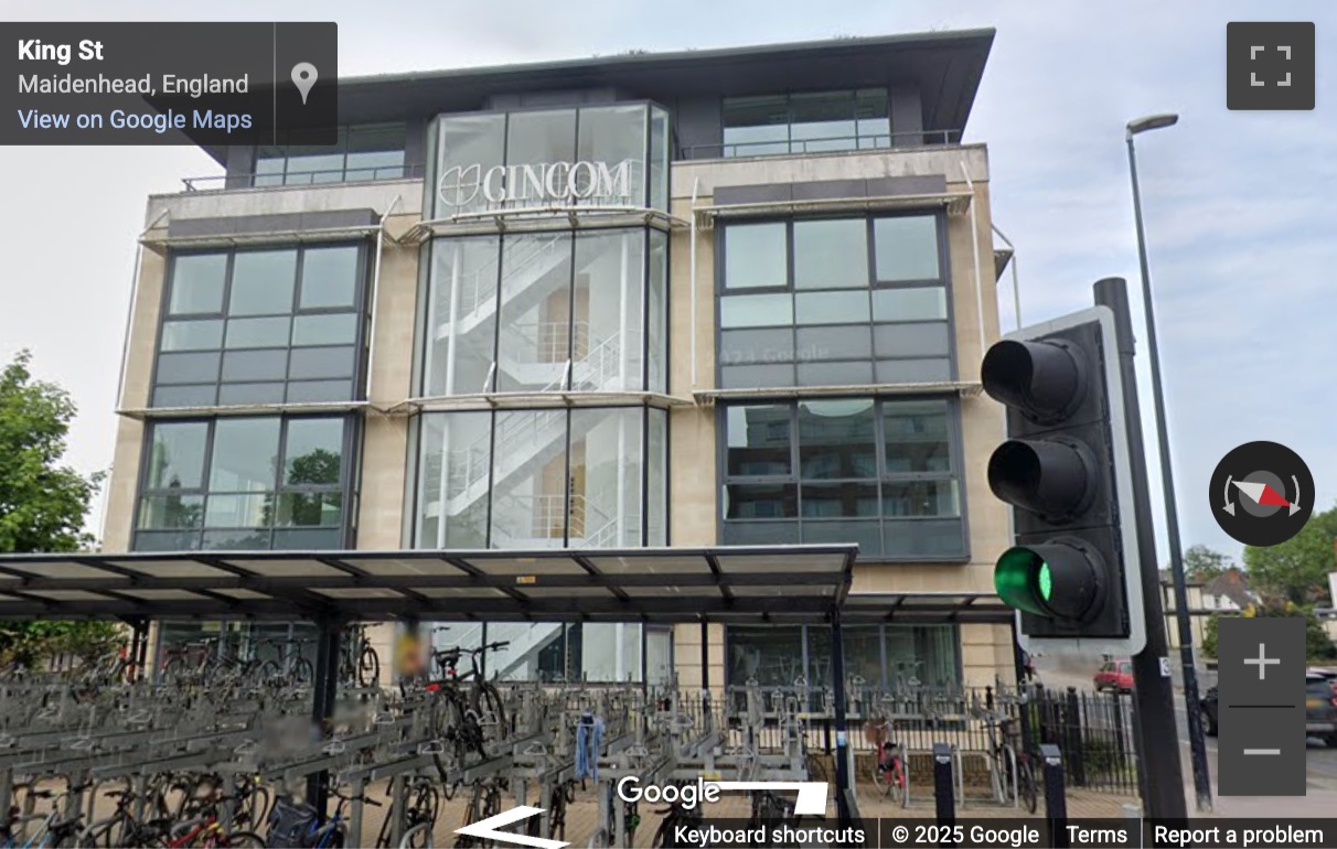 Street View image of 1 Grenfell Rd, Maidenhead SL6 1HN, UK