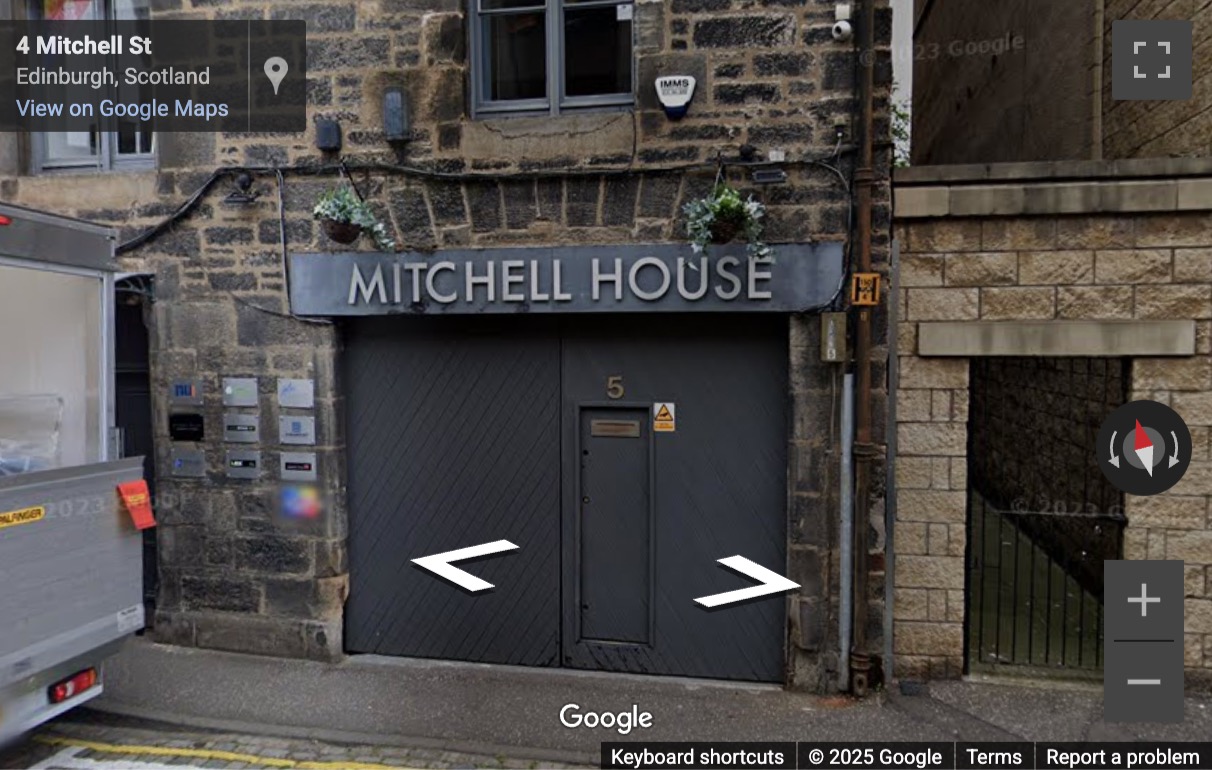 Street View image of 5 Mitchell Street, Edinburgh, Midlothian