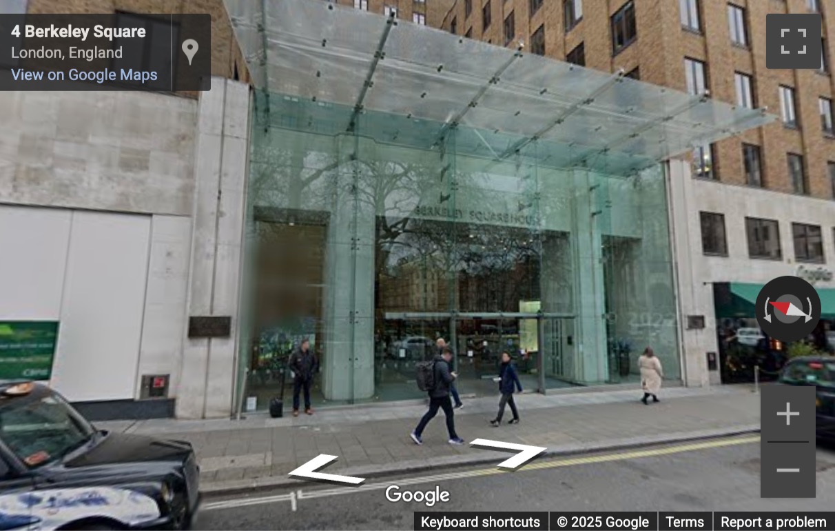 Street View image of Berkeley Square House, London