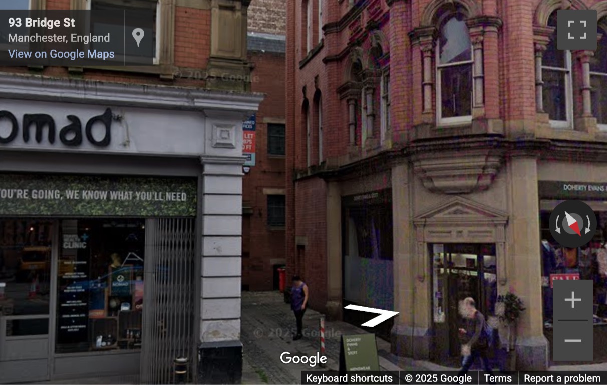 Street View image of 64a Bridge St, Manchester