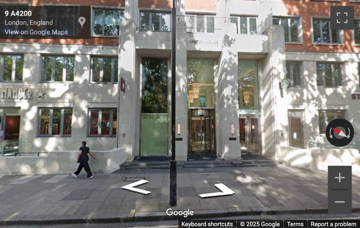 Street View image of Lynton House, Tavistock Square, London