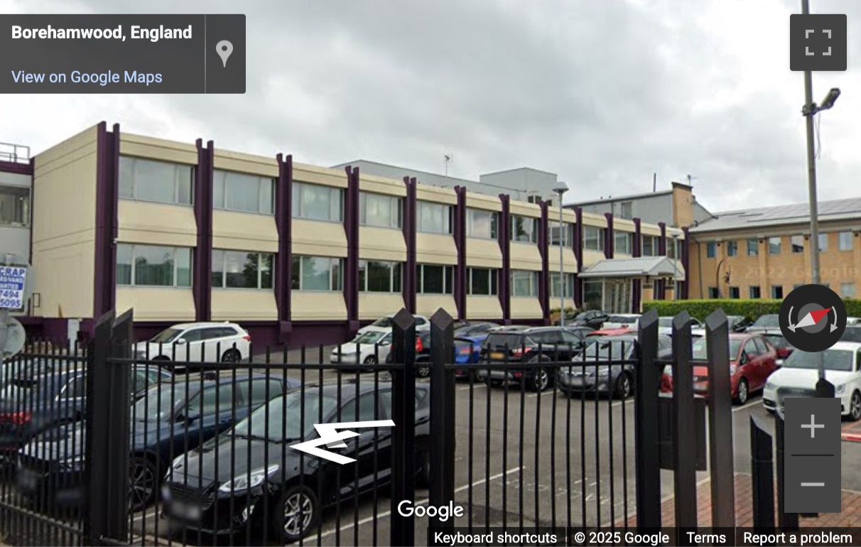 Street View image of Theobald Street, Hertfordshire, Borehamwood
