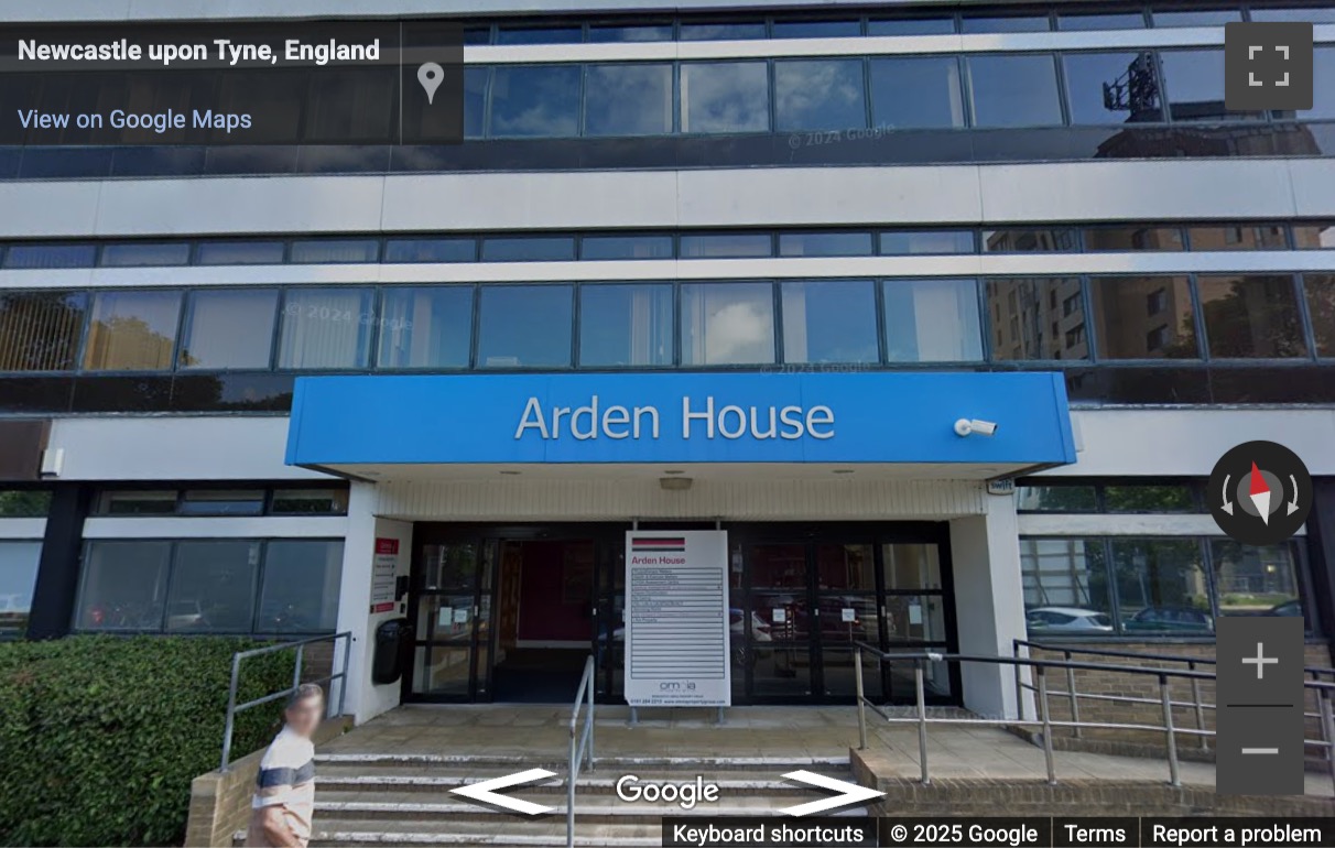Street View image of Arden House, Regent Centre, Newcastle, Tyne and Wear