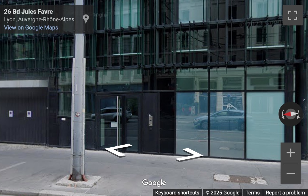 Street View image of 191-193 Cours Lafayette, Lyon