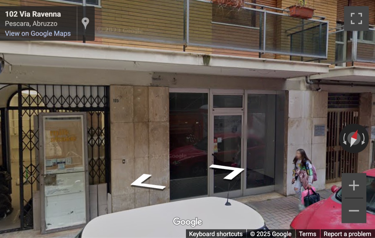 Street View image of Via Ravenna 107, Pescara