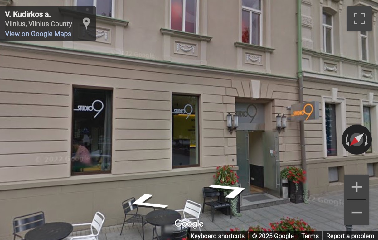 Street View image of Gedimino Prospektas 9, Vilnius