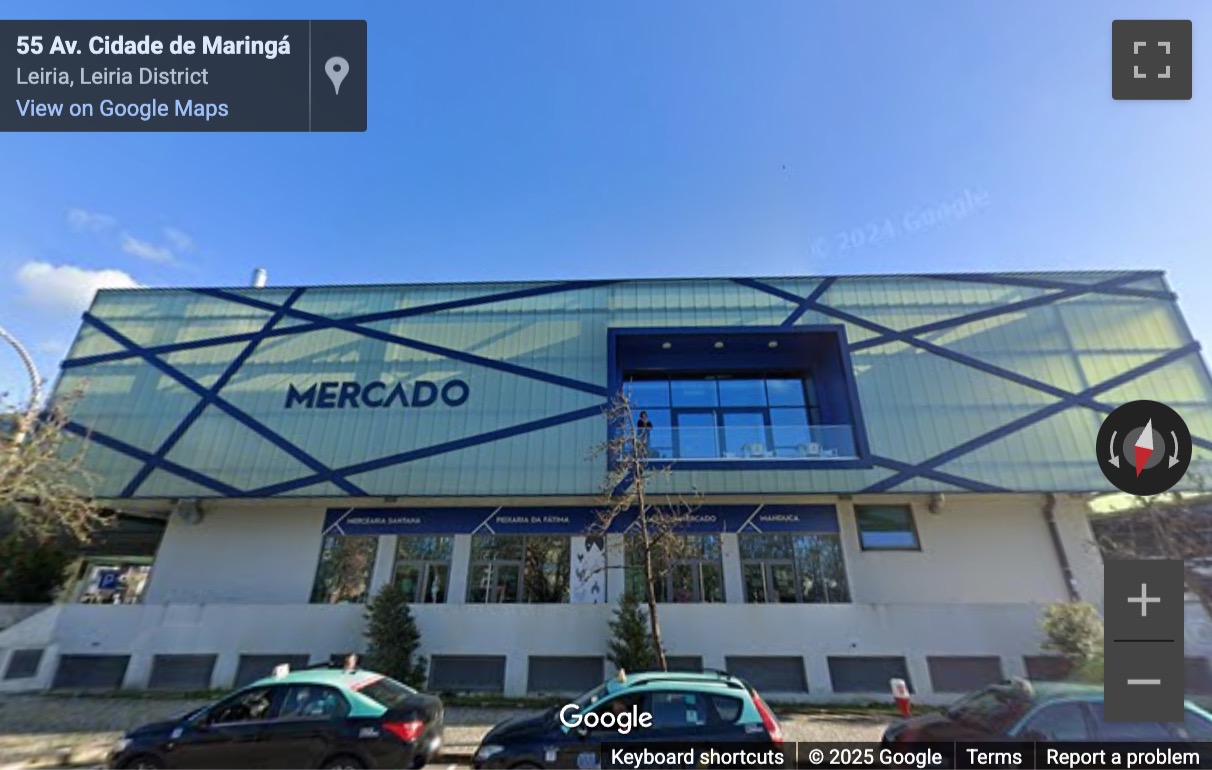 Street View image of Avenida Cidade Maringá nº55, 1º Piso, Leiria