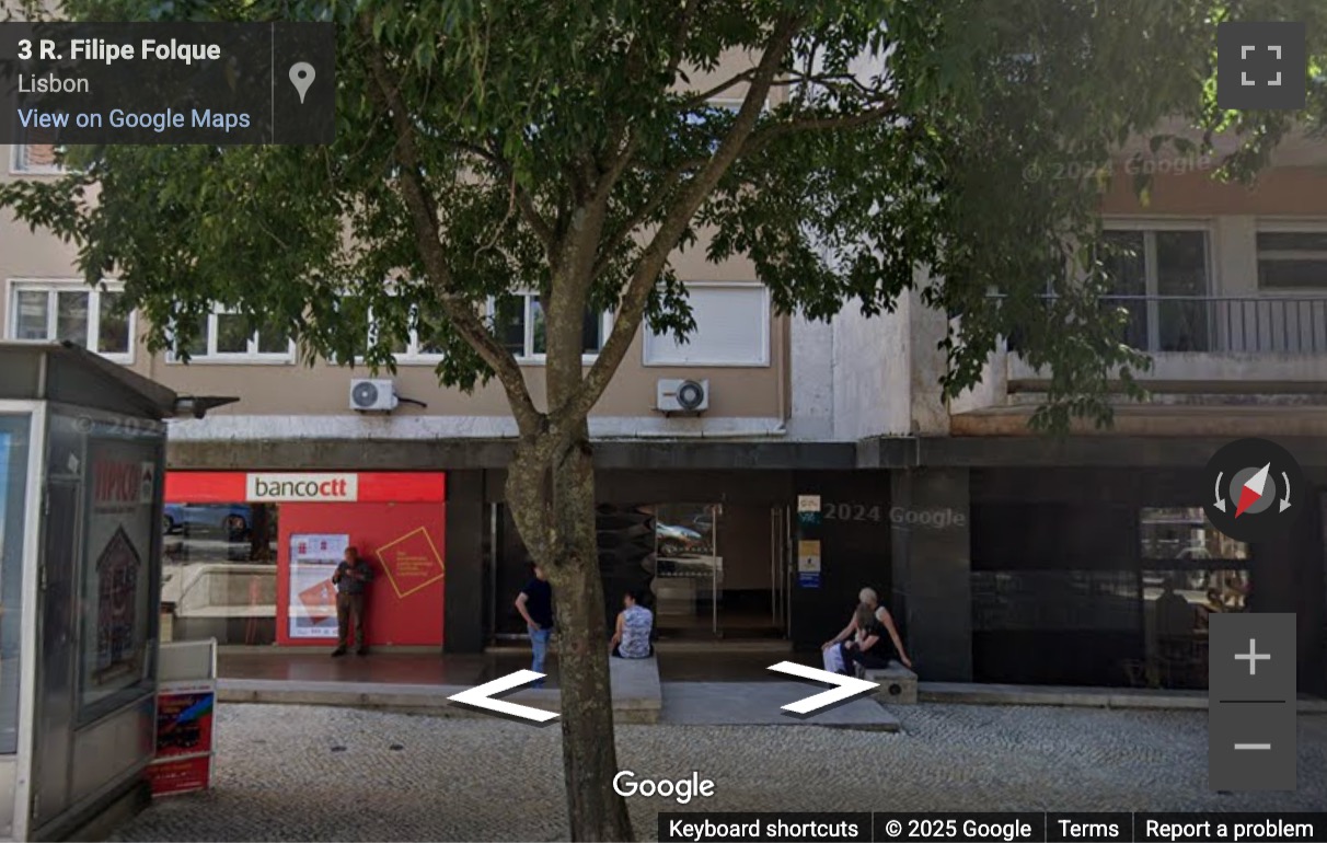 Street View image of Rua Filipe Folque 2, 2nd floor, Lisbon