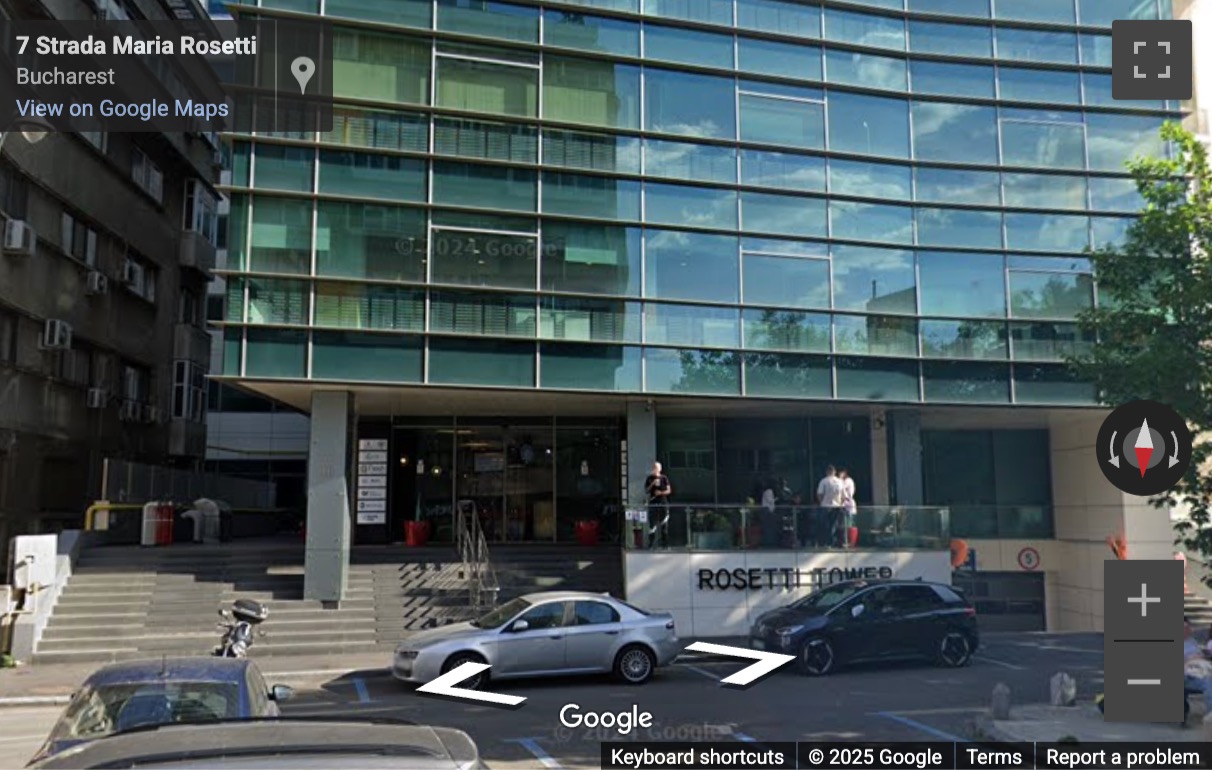 Street View image of Rosetti Tower, 6 Maria Rosetti, 4th Floor, Bucharest