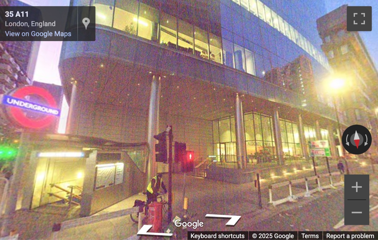 Street View image of 2 Leman Street, London, United Kingdom