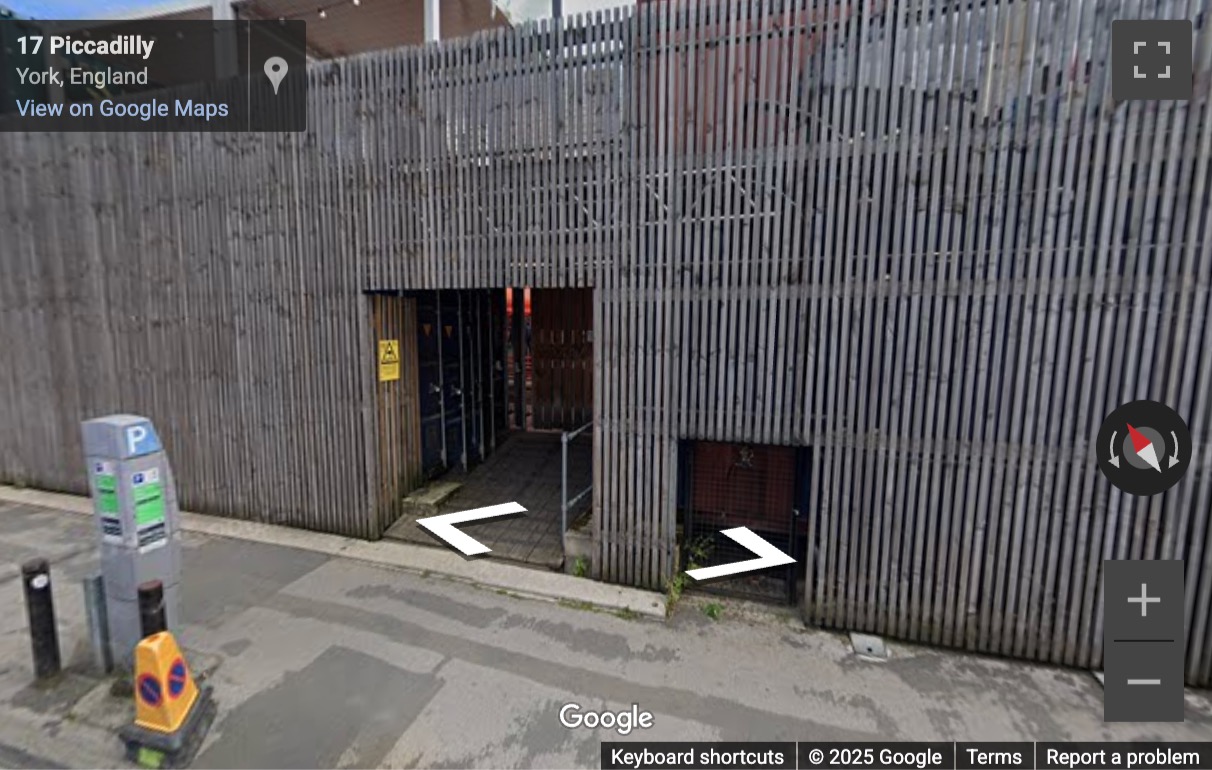 Street View image of 17-21, Piccadilly, York, United Kingdom