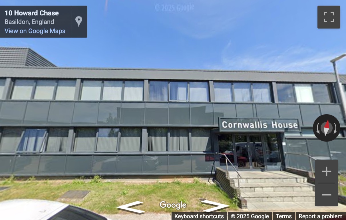 Street View image of Howard Chase, Basildon, Essex