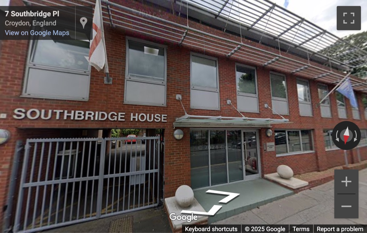 Street View image of Southbridge Place, Croydon