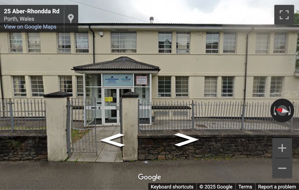 Street View image of Aber-Rhondda Road, Porth