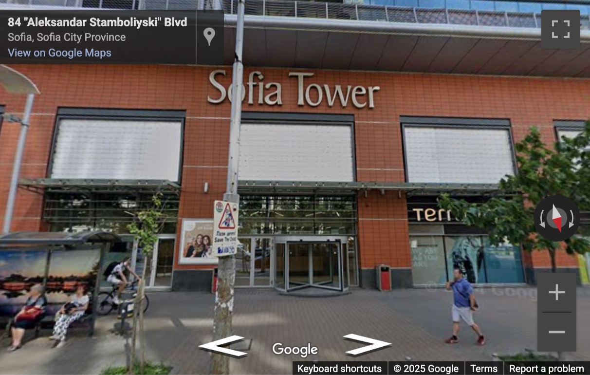 Street View image of Zona B-5, Aleksandar Stamboliyski Blvd 103, 1303 Sofia