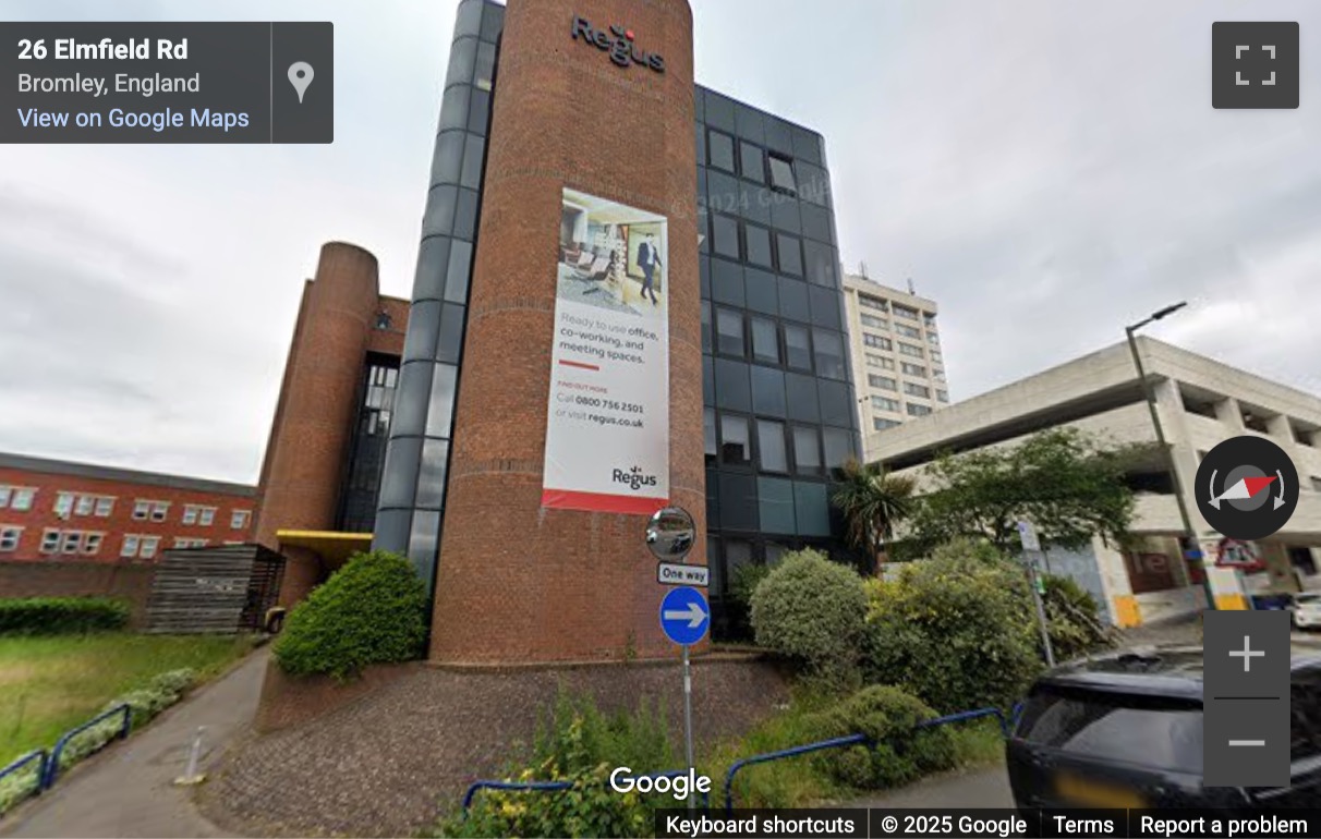 Street View image of 21 – 23 Elmfield Rd, Bromley (London)
