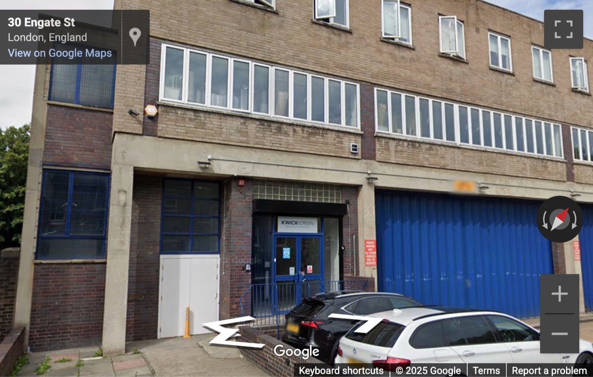Street View image of 30 Engate Street, London