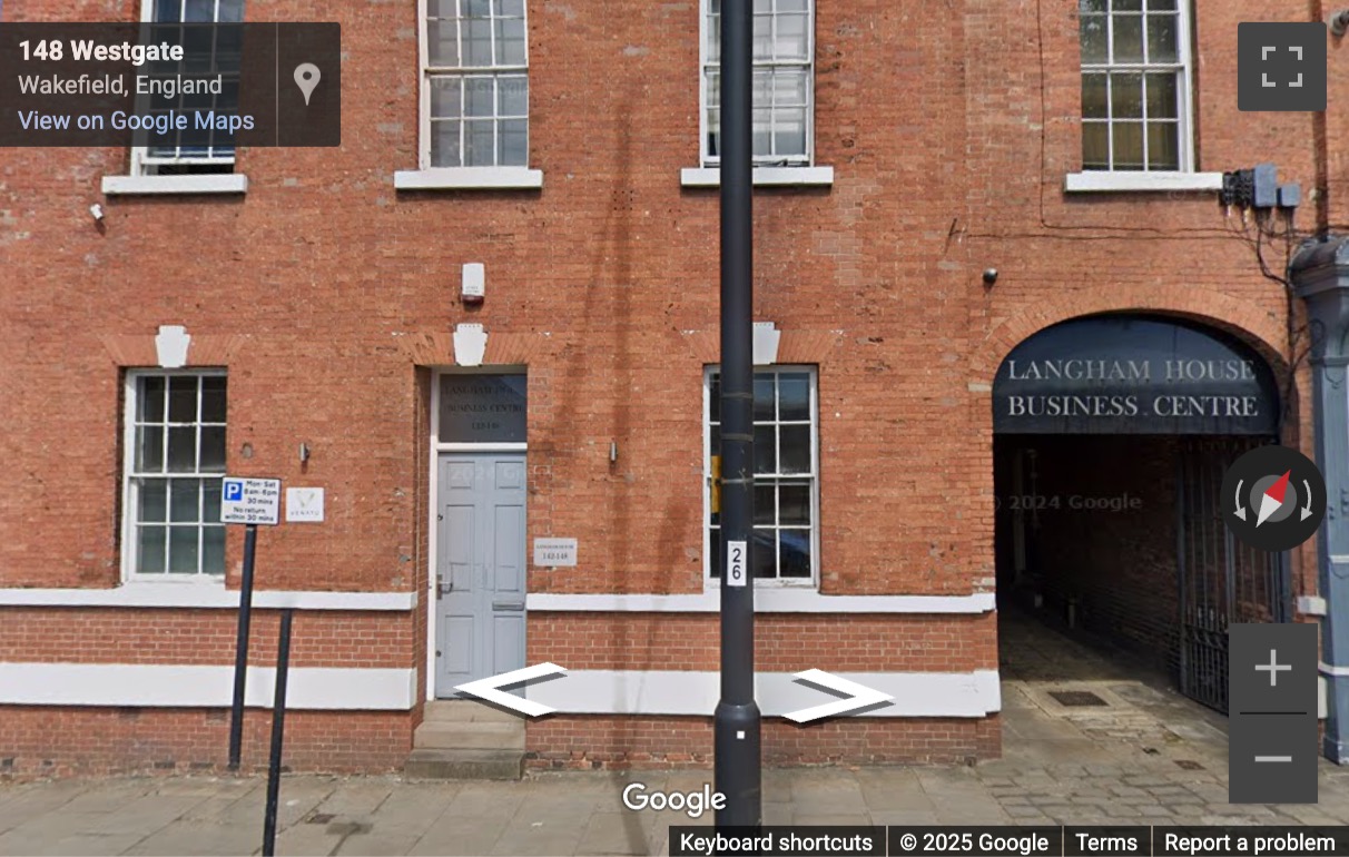 Street View image of 140-148, Westgate, Wakefield