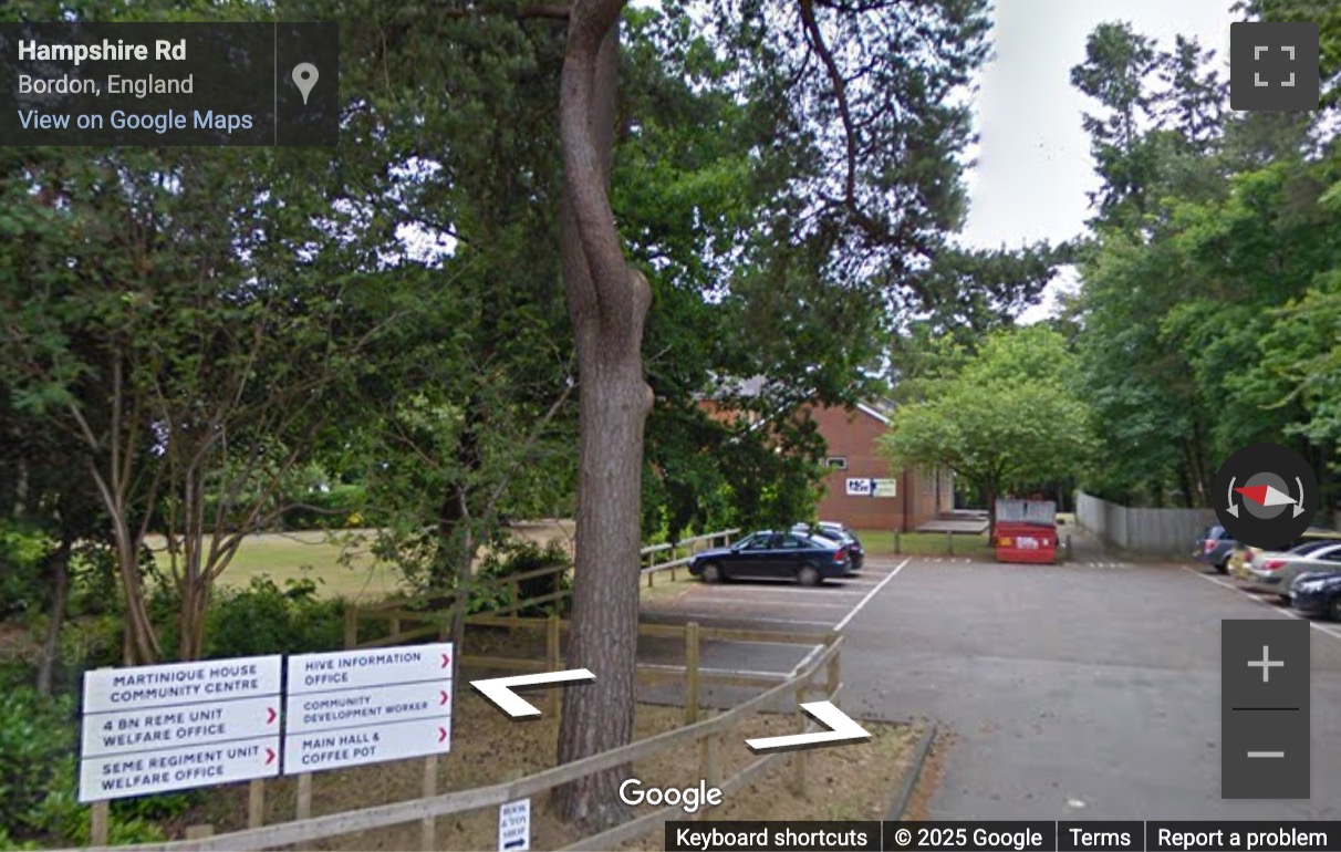Street View image of Hampshire Road, Bordon