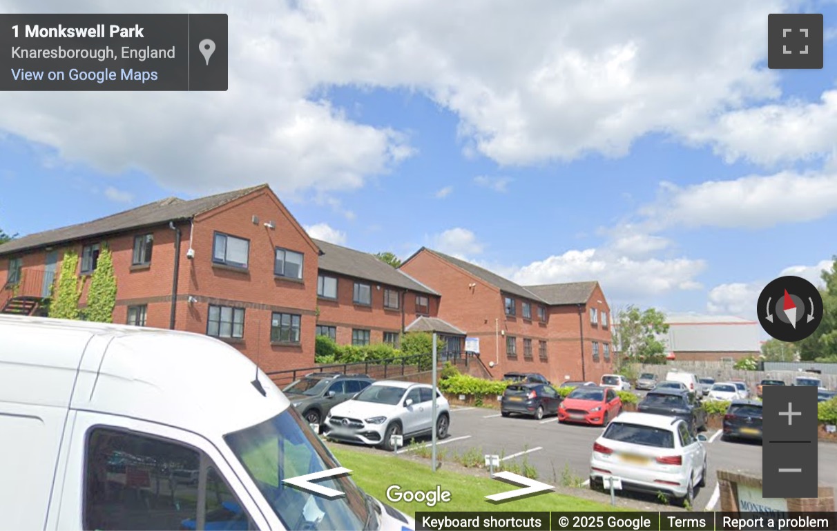 Street View image of Monkswell House, Manse Lane, Knaresborough, North Yorkshire