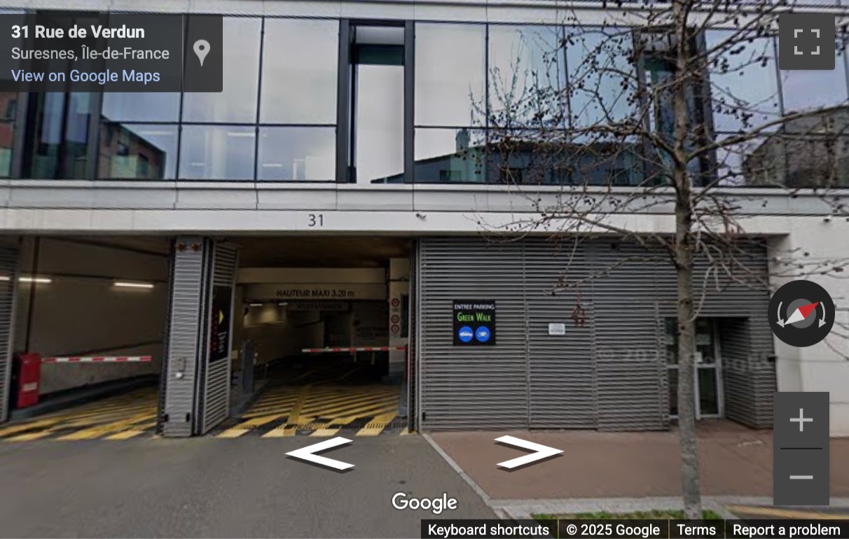 Street View image of 31 Rue de Verdun, Suresnes, Hauts-de-Seine